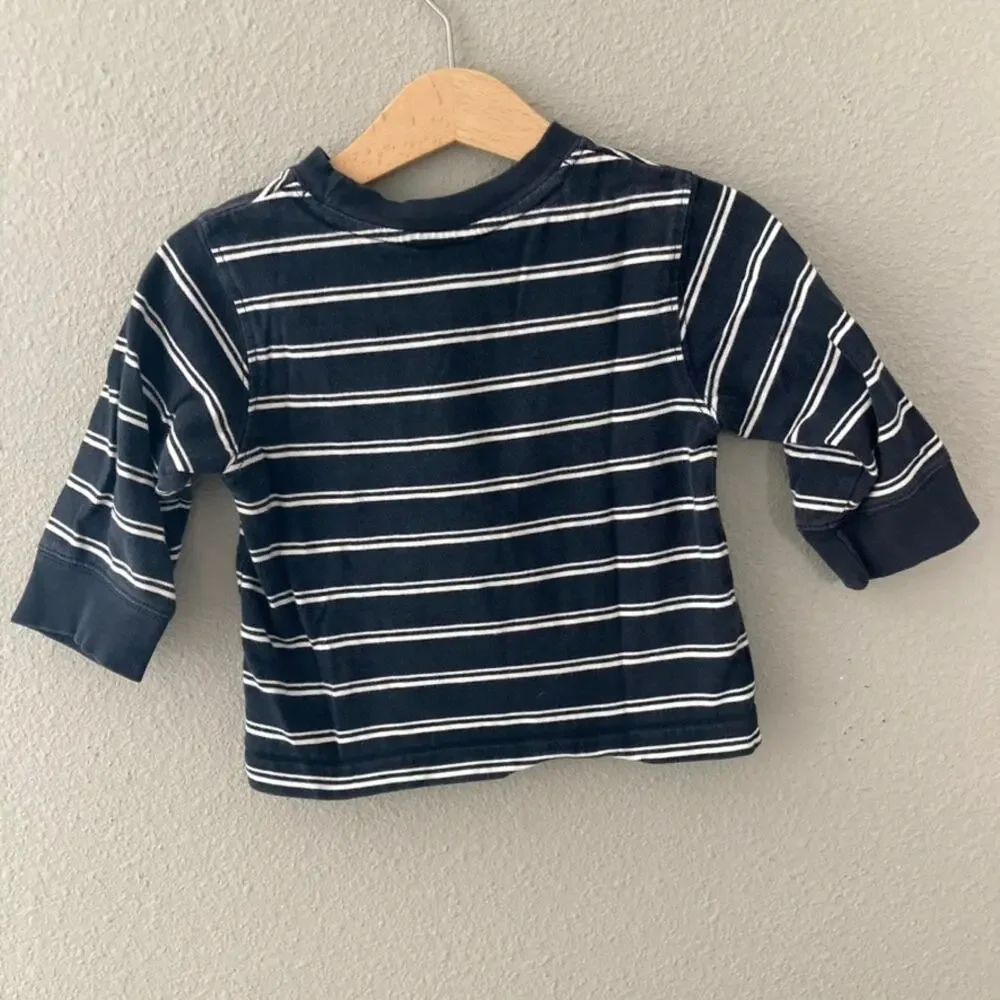 Gymboree Bundle of Dog Long Sleeve Tees - Blue - 12-18M
